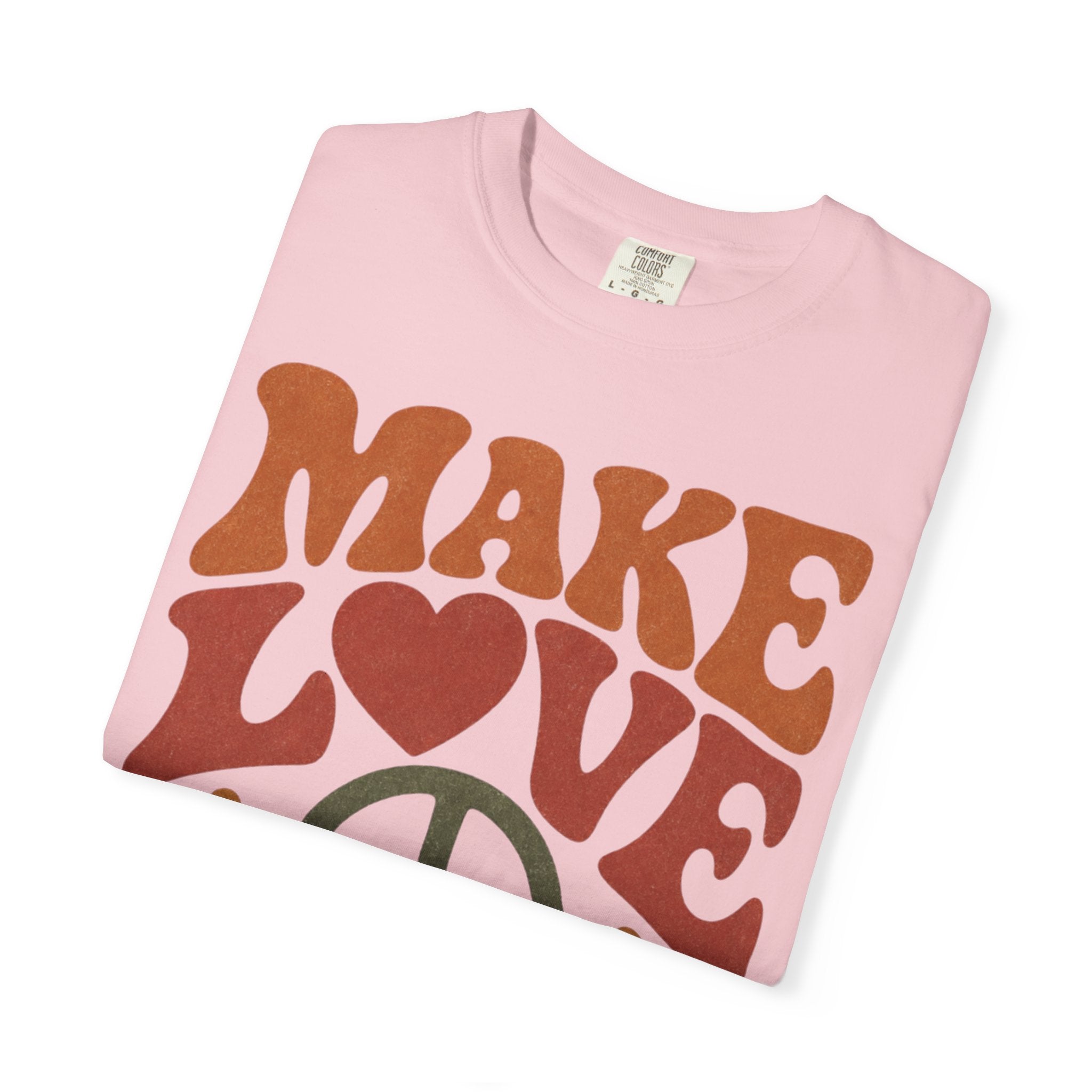 Make Love Not War Retro T-Shirt