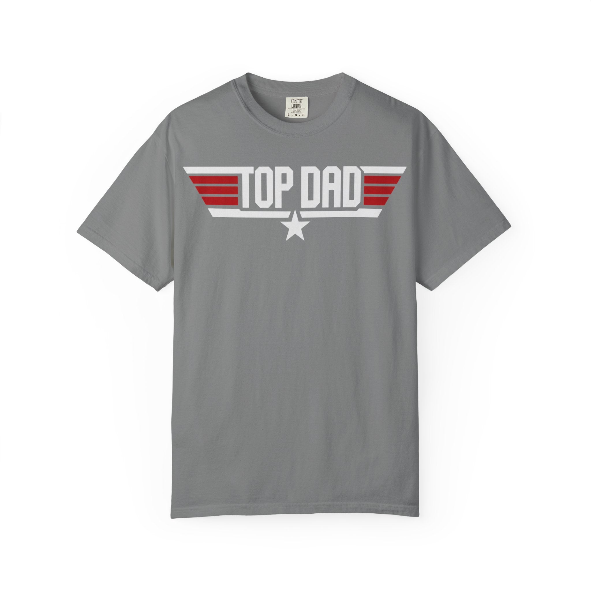 Top Dad T-Shirt — Patriotic Retro Father’s Day Tee