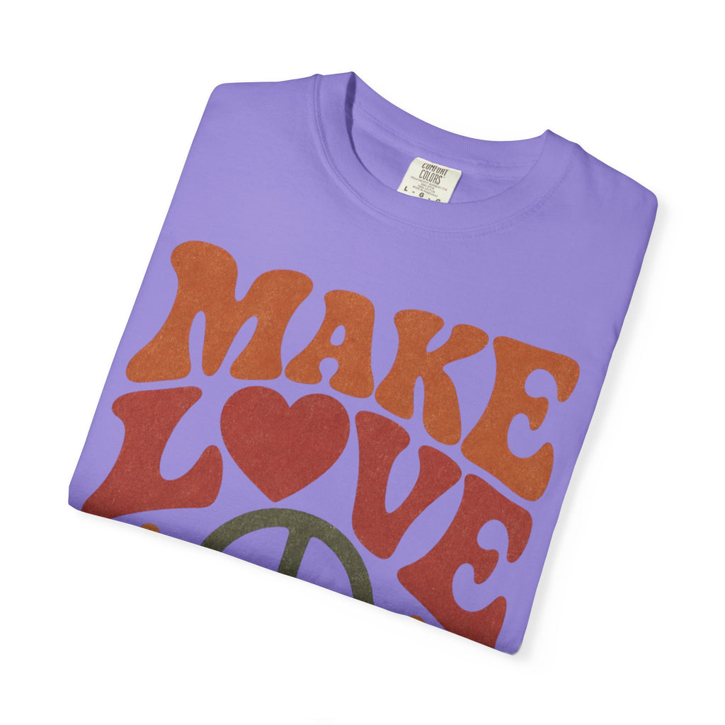 Make Love Not War Retro T-Shirt