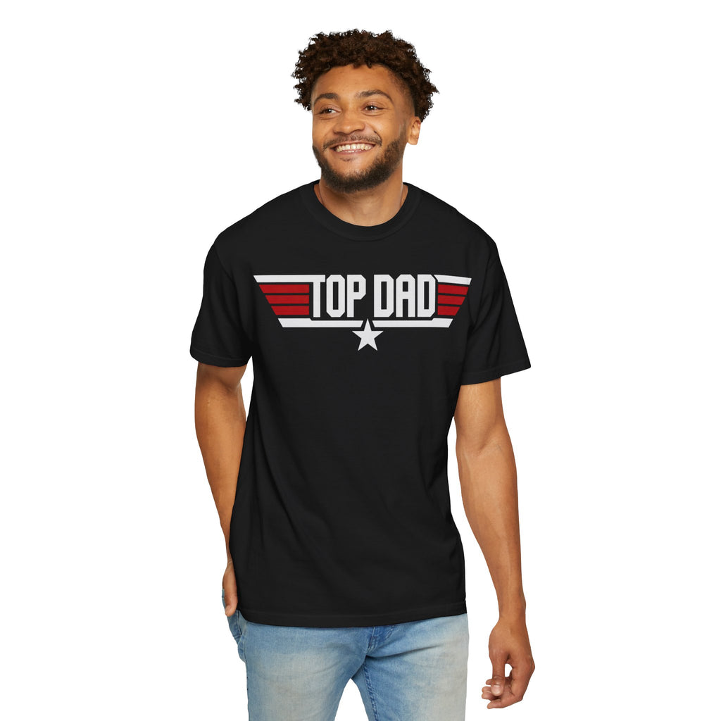 Top Dad T-Shirt — Patriotic Retro Father’s Day Tee