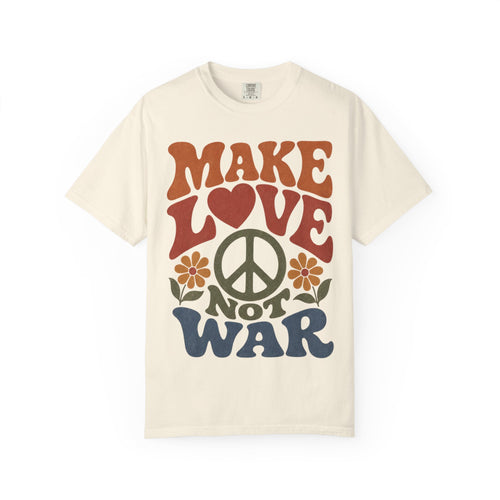Make Love Not War Retro T-Shirt
