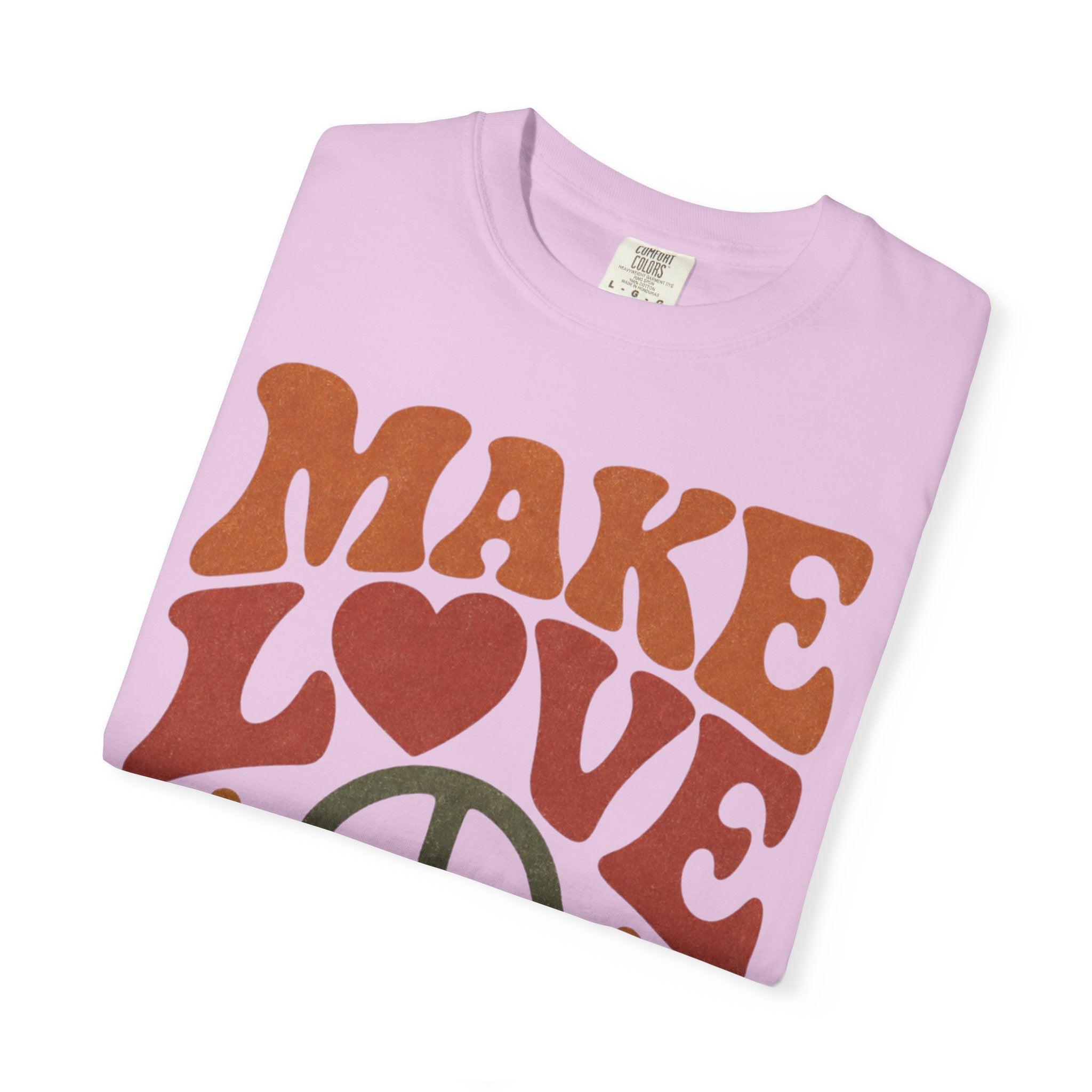Make Love Not War Retro T-Shirt