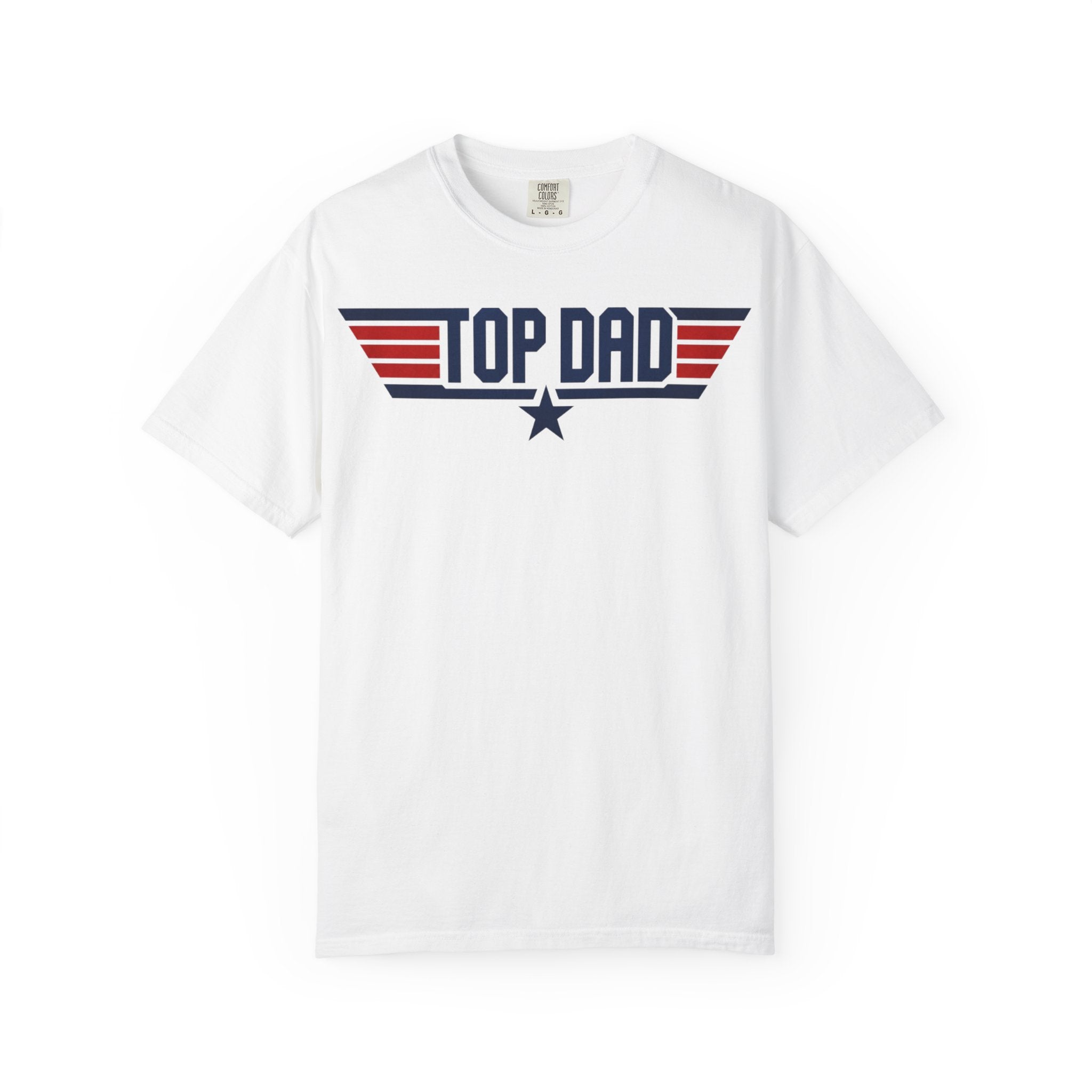 Top Dad T-Shirt — Patriotic Retro Father’s Day Tee