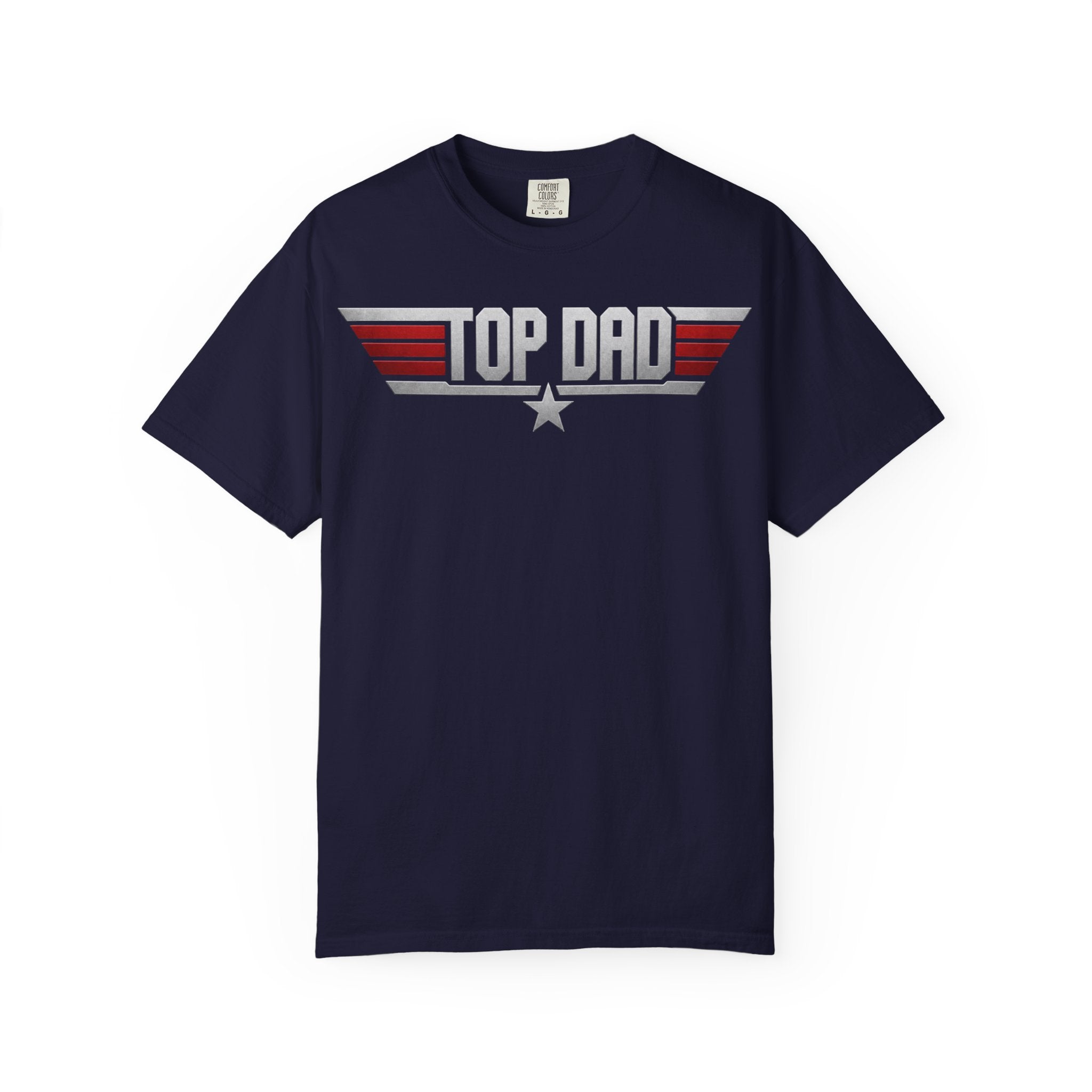 Top Dad T-Shirt — Patriotic Retro Father’s Day Tee