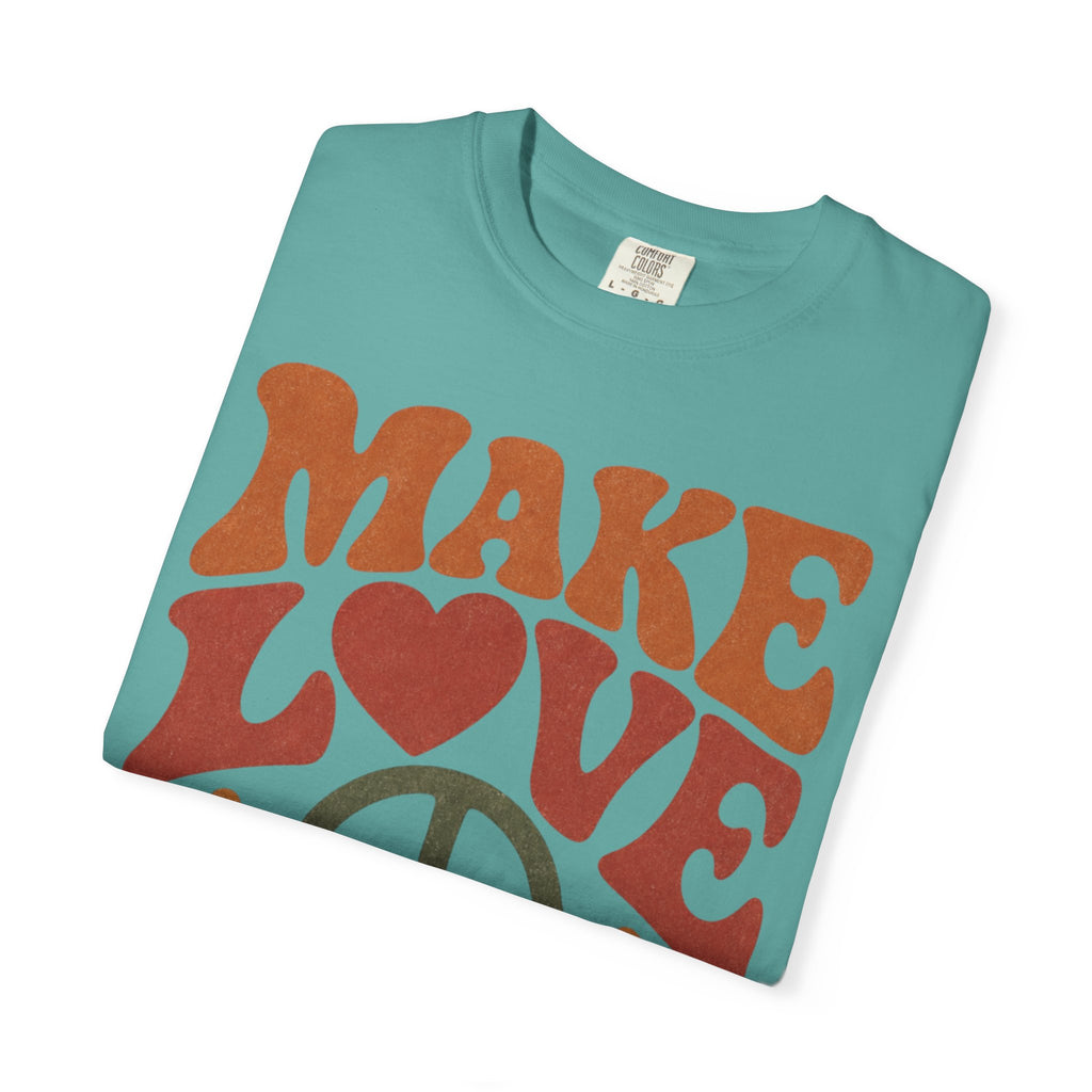 Make Love Not War Retro T-Shirt