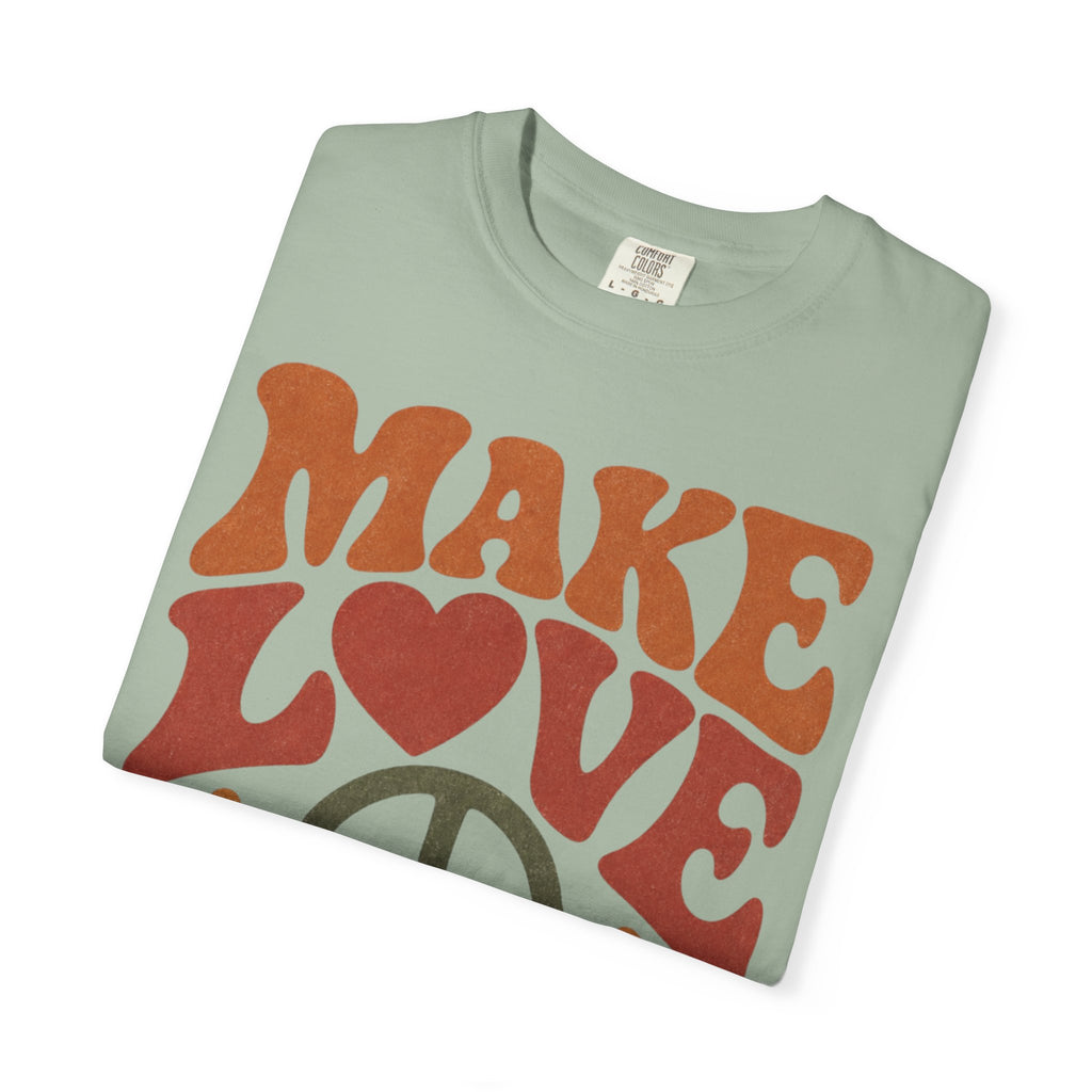 Make Love Not War Retro T-Shirt
