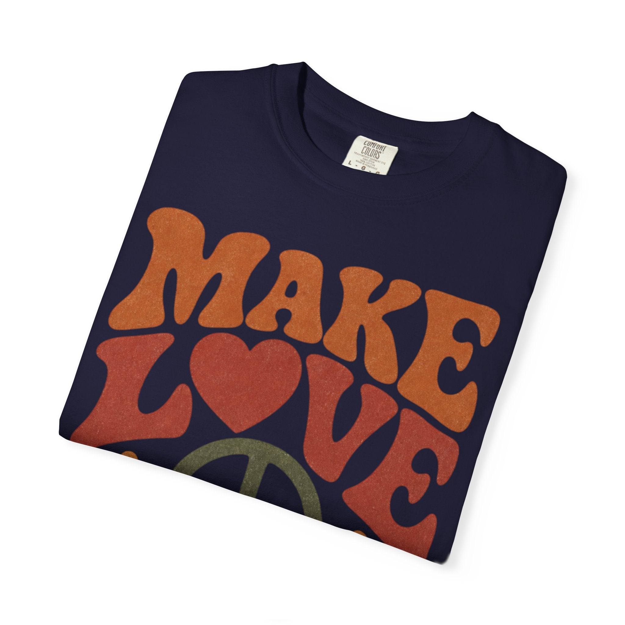 Make Love Not War Retro T-Shirt