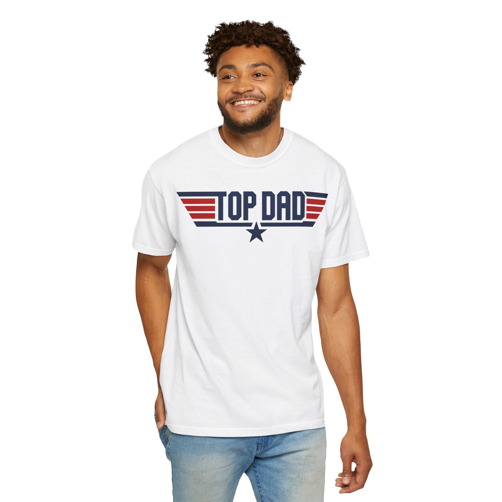 Top Dad T-Shirt — Patriotic Retro Father’s Day Tee