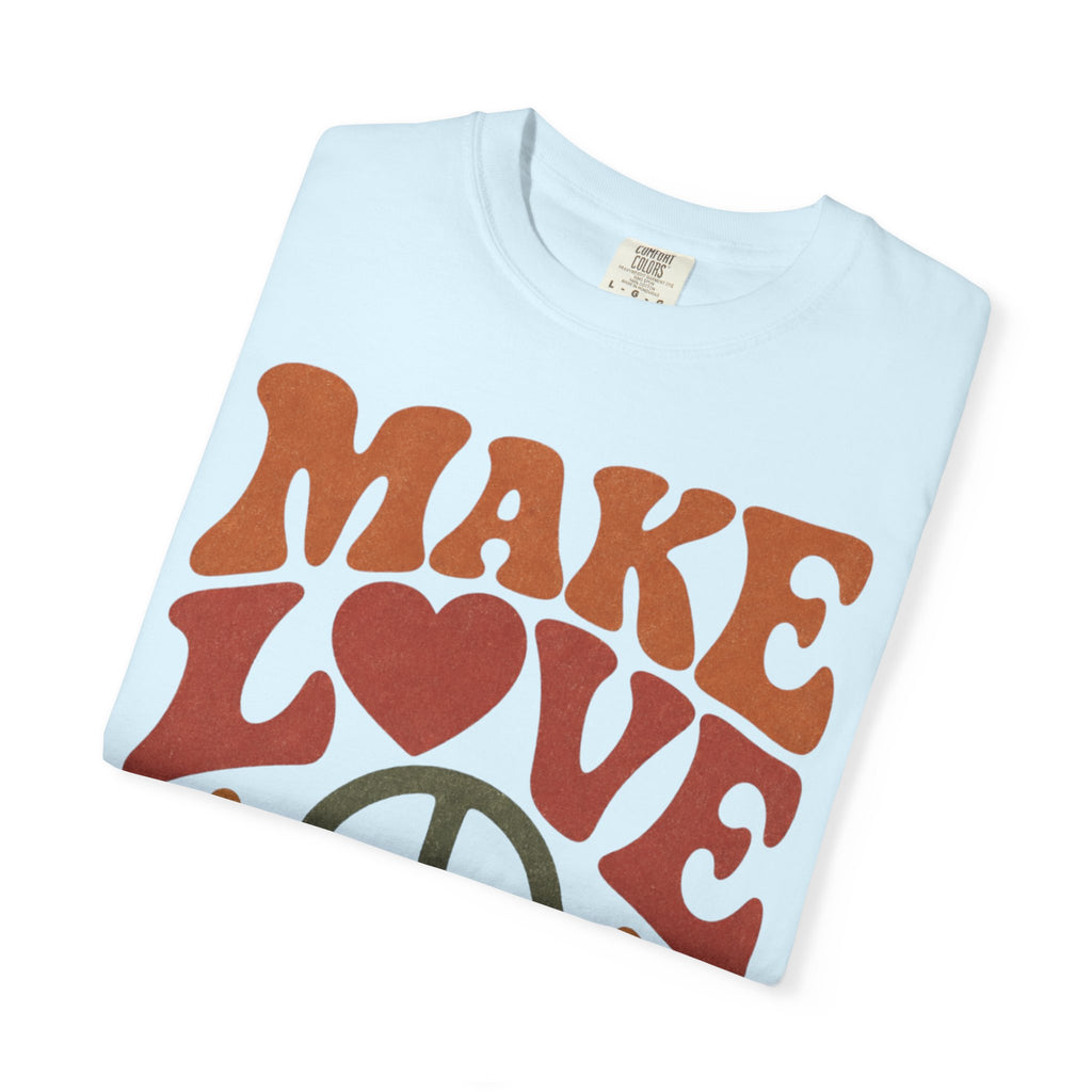 Make Love Not War Retro T-Shirt