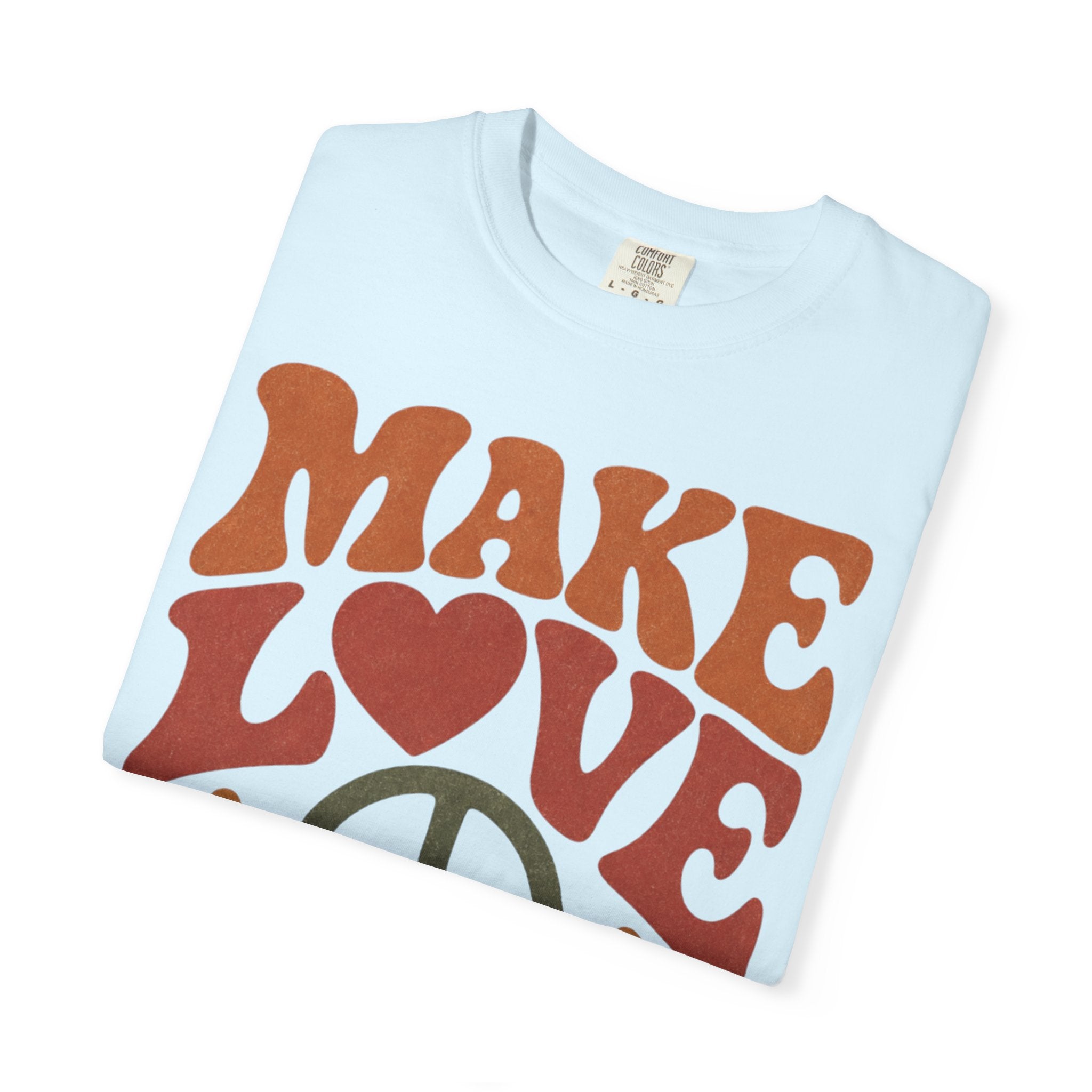 Make Love Not War Retro T-Shirt