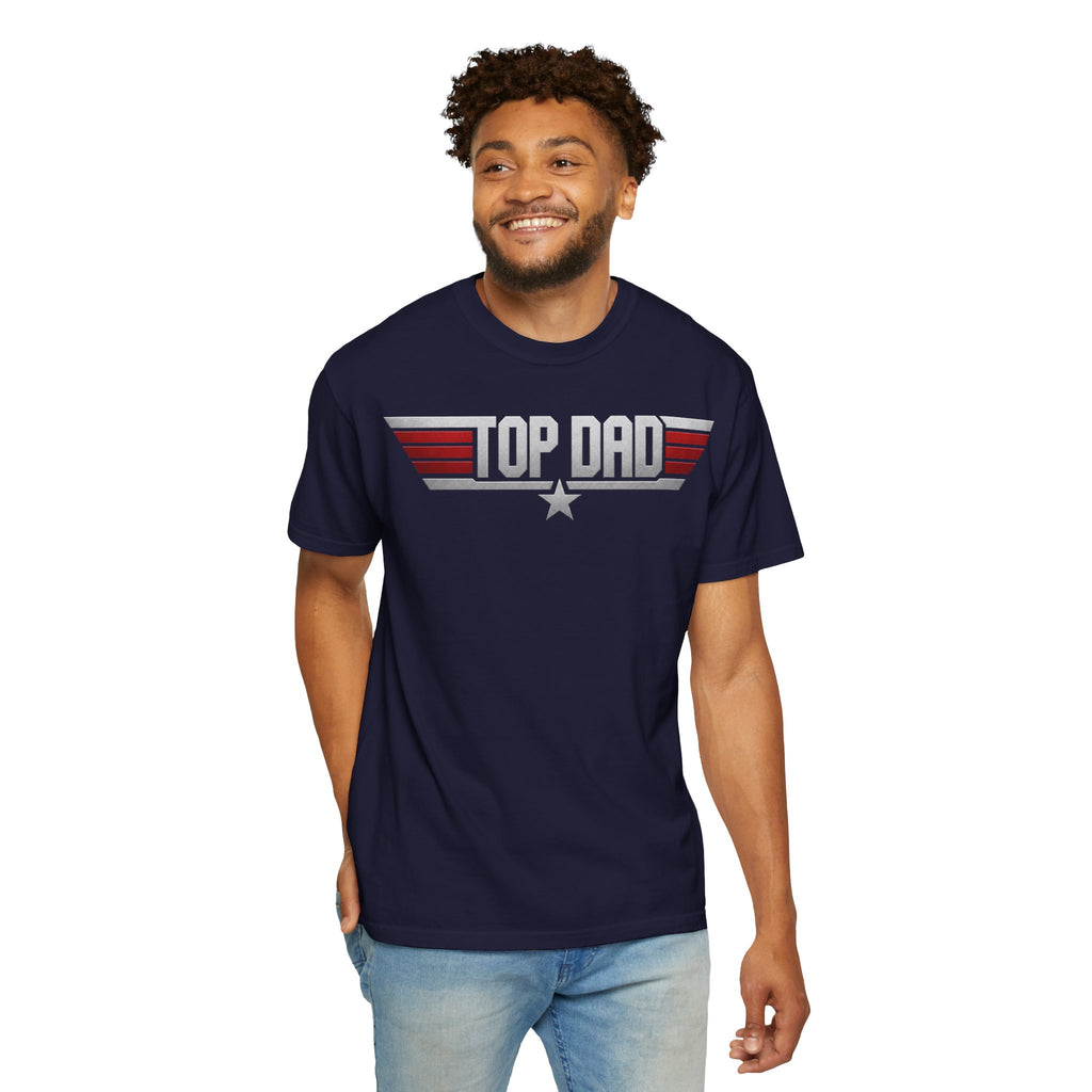 Top Dad T-Shirt — Patriotic Retro Father’s Day Tee